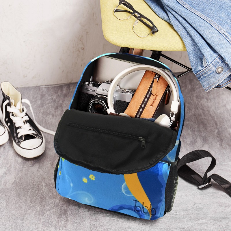Cute Hippocampus- Laptop Notebook Backpack College Bag - ToLuLu