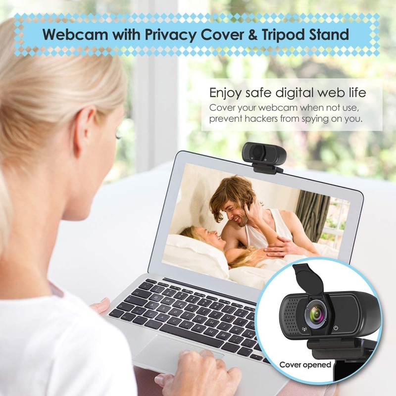 Webcam HD 1080p Web Camera - ToLuLu