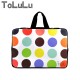 13 Inch Fashion dots Hand Bag