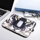 17 Inch White Tiger Face Sleeve Bag