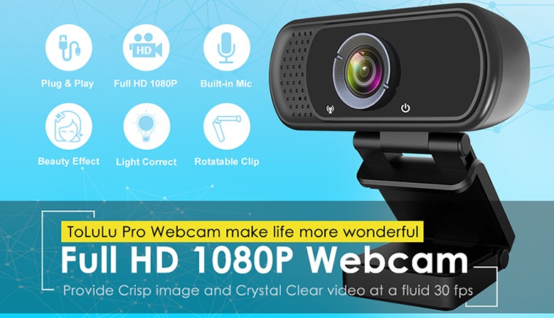 Webcam HD 1080p Web Camera